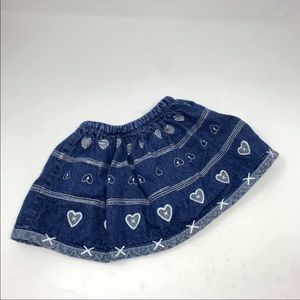 Gap Baby Girl Denim Skirt Size 3-6 Months
